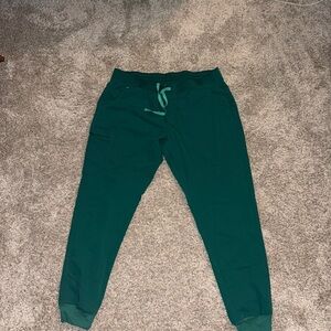 Figs Hunter Green Zamora Joggers